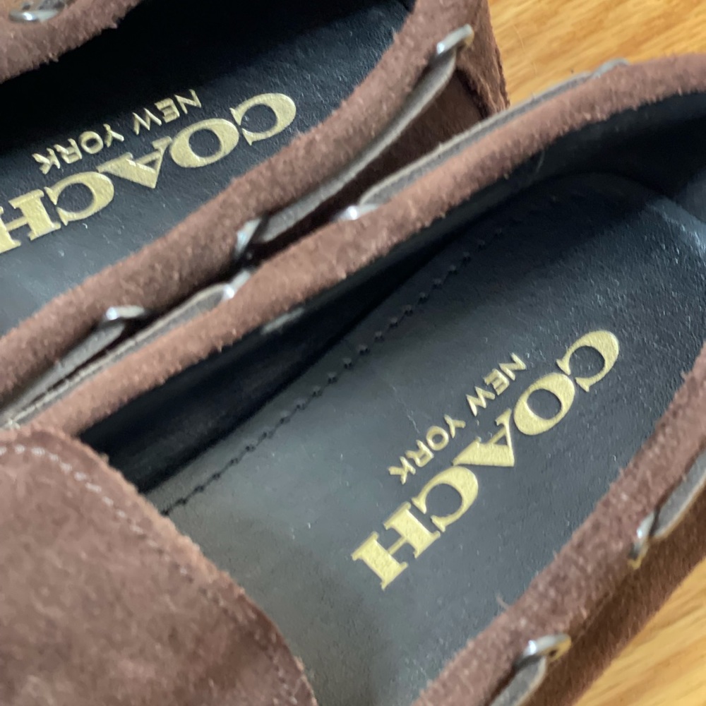 Brown Coach Moccasins/Loafer - Picture 5 of 6